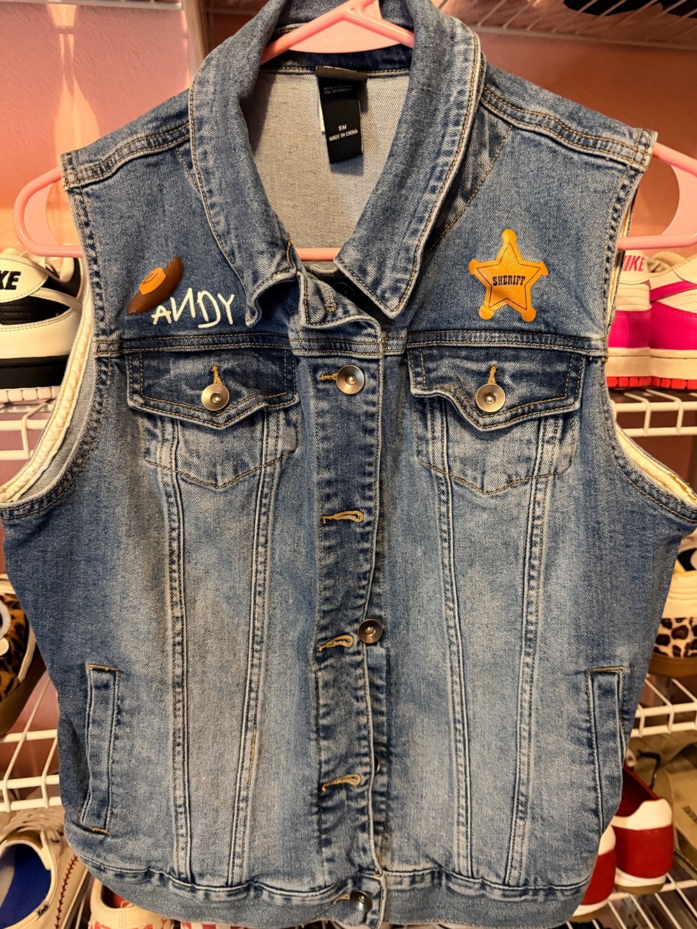 Toy Story Denim Vest